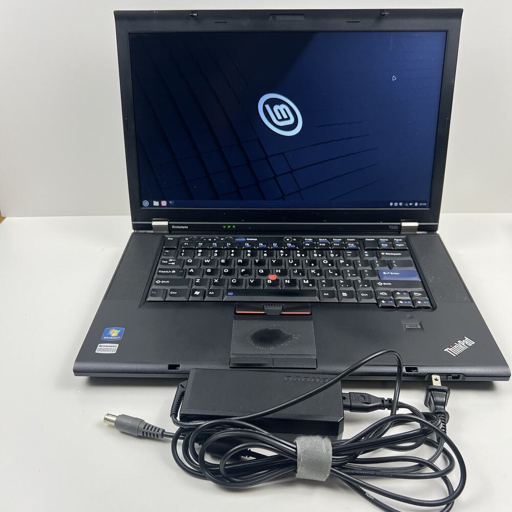 Lenovo ThinkPad T520 Intel i7-2640M 8GB 320GB HDD Linux Mint OS w/ Charger|ELP94